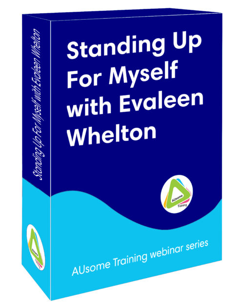 Standing up for myself course with Evaleen Whelton