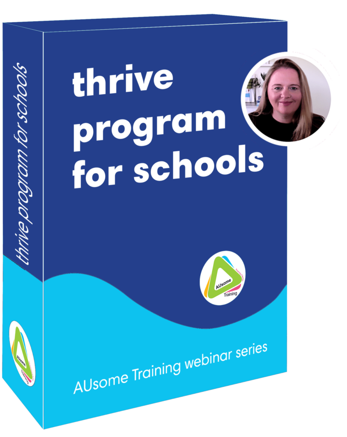 THRIVE Program product box image with portrait of the presenter