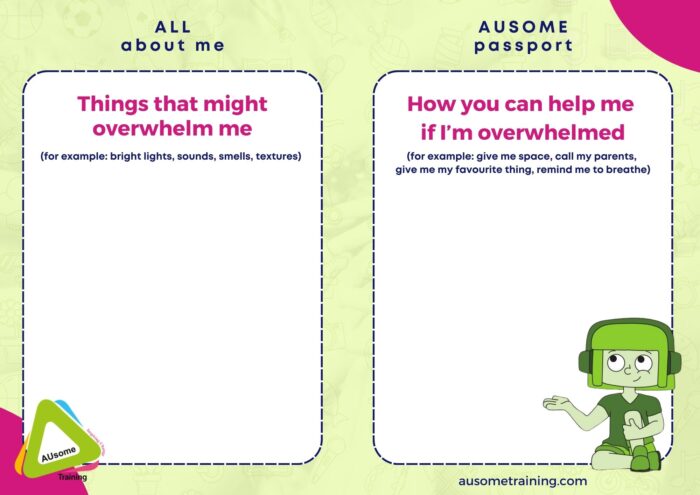 AUsome kids passport for neuro-affirming classrooms